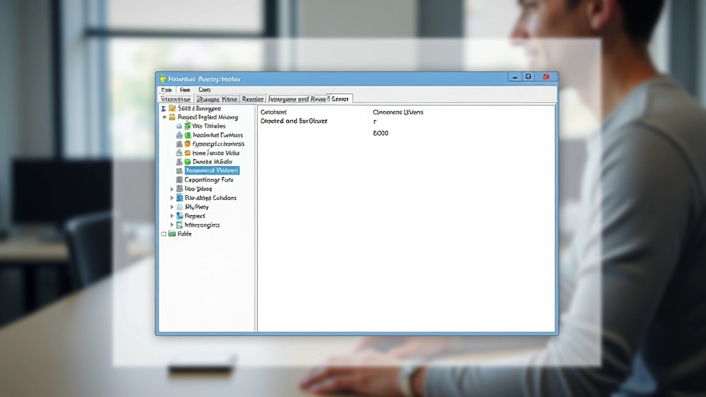 Finestra di Gestione dispositivi Windows mostrando driver hardware e lo stato dei componenti del sistema
